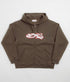 Yardsale Spray Hoodie - Brown - Streetart.fr