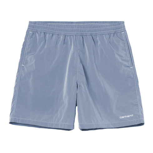 Carhartt WIP Canby Swim Trunks - Gentle Blue / White — short