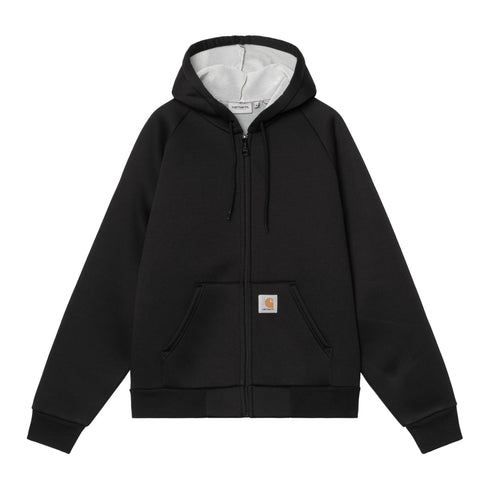 Carhartt Wip Car-Lux Hooded Jacket - Black - Streetart.fr