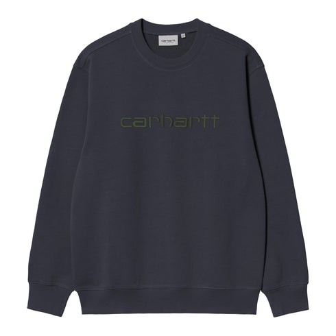 Carhartt WIP Carhartt Sweat - Dark Navy / Dark Scarab - Streetart.fr
