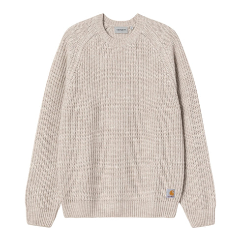 Carhartt WIP Firth Sweater - Fleur De Sel - Streetart.fr