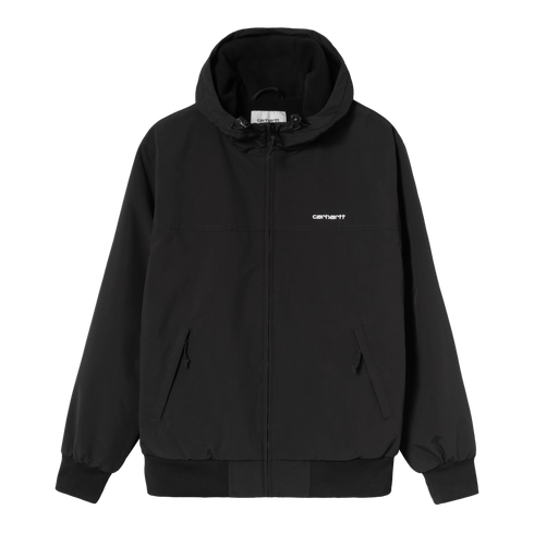 Carhartt Wip Hooded Sail Jacket - Black / White - I028436_0D2_XX