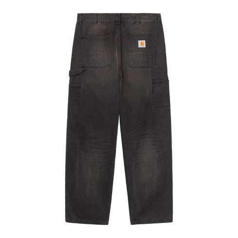 Carhartt WIP Og Single Knee Pant - Black Tobacco Used Wash - Streetart.fr