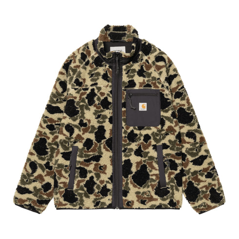Carhartt WIP Prentis Liner Jacket - Camo Duck Jacquard Green — veste