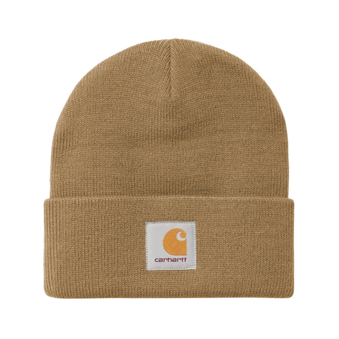 Carhartt WIP Short Watch Hat - Dusty H Brown - Streetart.fr