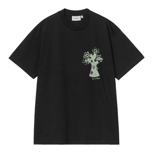 Carhartt WIP S/S Forma - Black Heavy Stone Wash — t-shirt