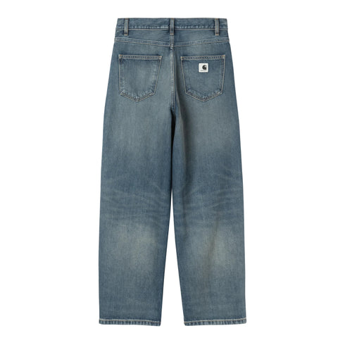 Carhartt WIP W' Brandon Pant - Blue Worn Used Wash - Streetart.fr