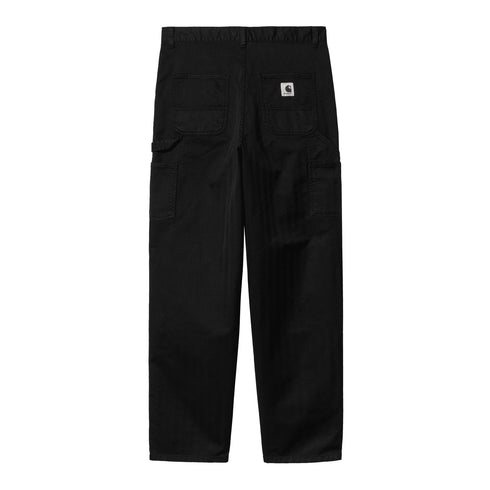 Carhartt WIP W' Norris Single Knee Pant Black Garment Dyed — pantalon