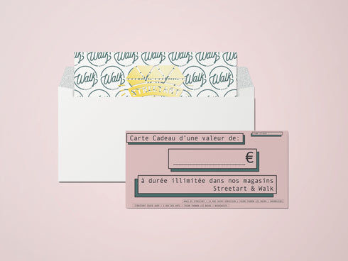 Carte Cadeau Streetart