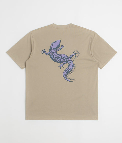 Gramicci Gecko - Beige — t-shirt