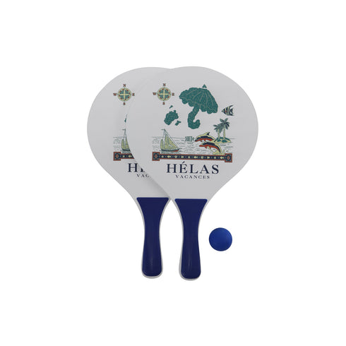 Helas Vacances Racket - White — accessoires