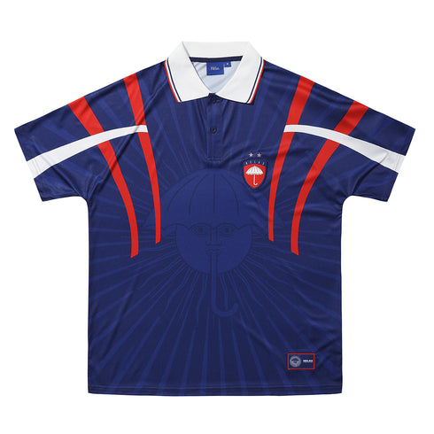 Helas WC26 France Football Jersey T-Shirt - Blue