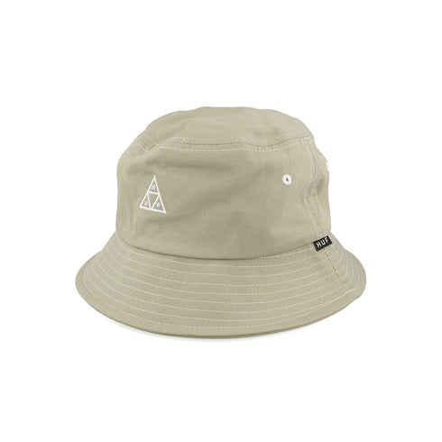 Huf Set Tt Bucket Hat Oatmeal White — casquette