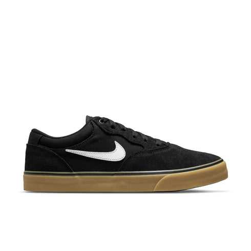 Nike SB Chron 2 Black / White-Black-Gum Light Brown - Streetart.fr