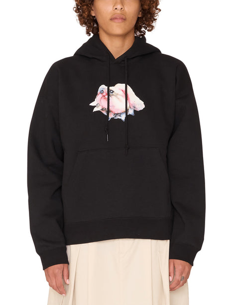 Obey Womens Bull Dog Hood - Black - Streetart.fr
