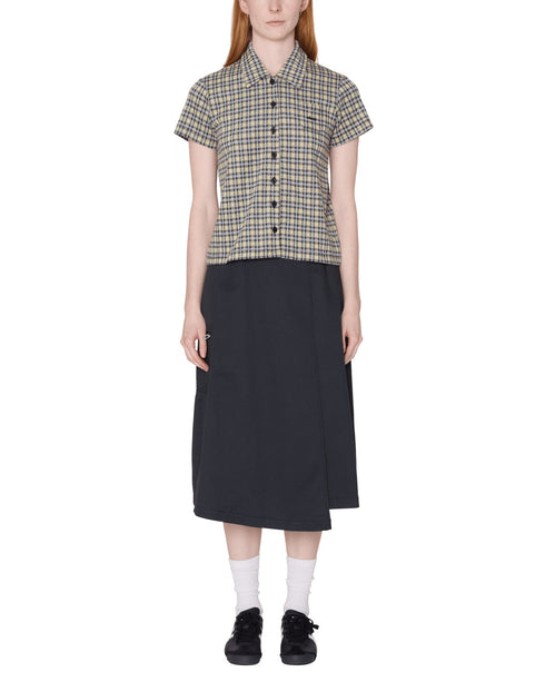Obey Womens Lila Micro Check - Yellow Multi - Streetart.fr