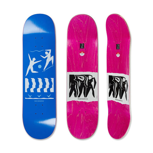 Polar Nick Boserio Cut Out Blue Deck 1991 Jr 8,75 - Streetart.fr