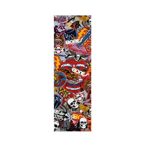 Powell Og Stickers 9 X 33 - White - Streetart.fr