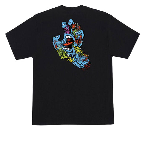 Santa Cruz Youth Roskopp Screaming Five - Black — sweat à capuche