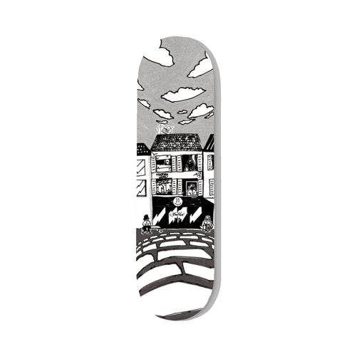 Streetart X Wije Streetviewer - Planche De Skate - Black / White