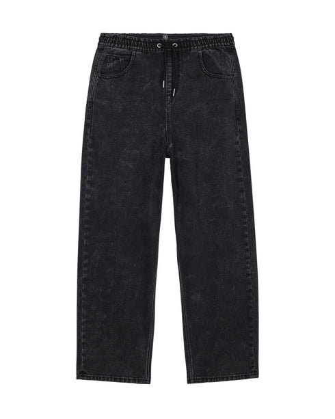 Volcom Youth Freay Loose Ew Denim Pant - Blackity Black - Streetart.fr